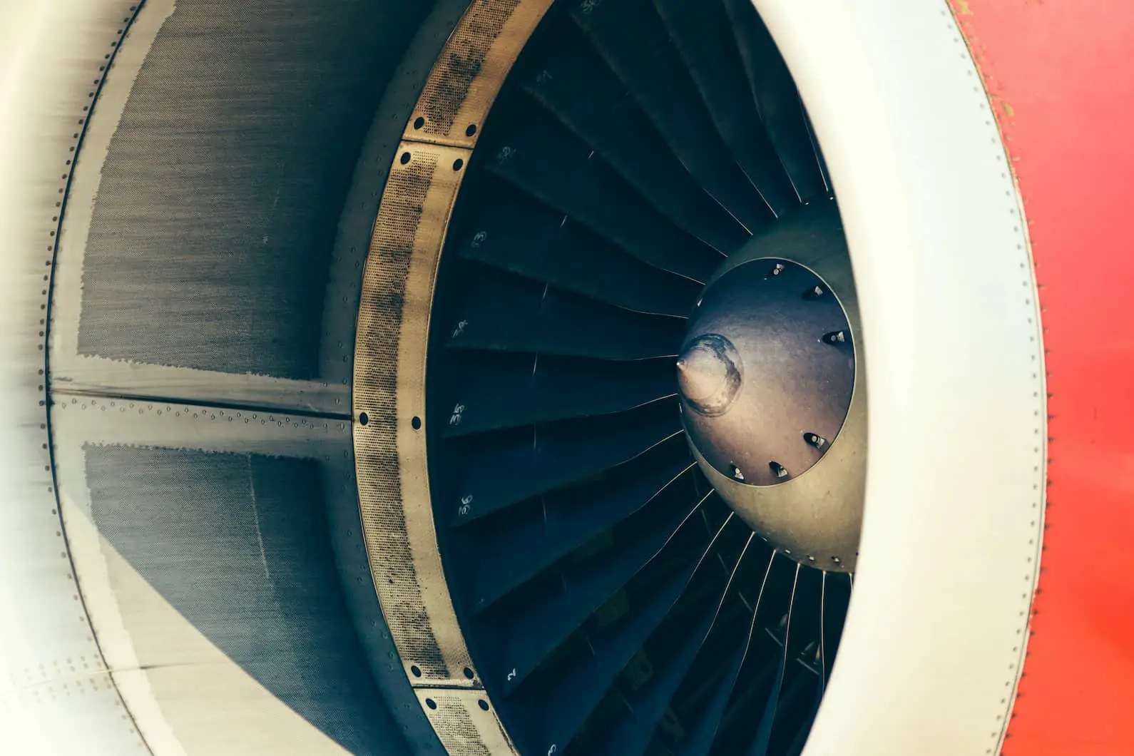 airplane turbo fan